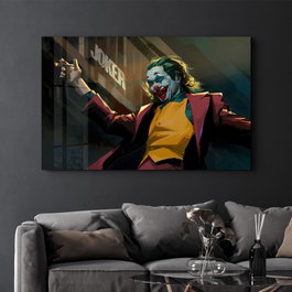 Wallity Pintura Decorativa de Vidrio Templado Multicolor 46 x 72 cm